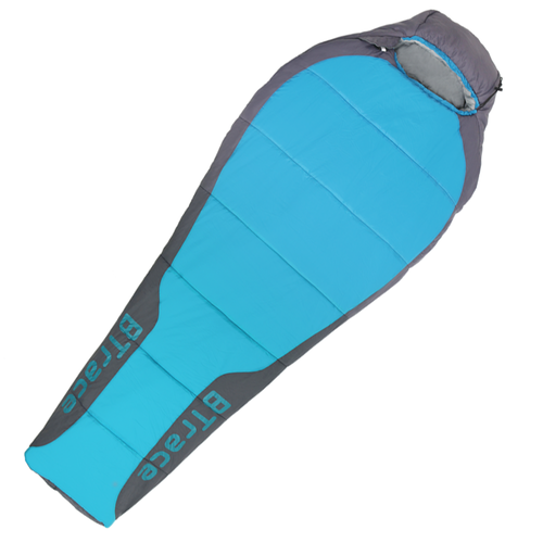 Спальный мешок BTrace Bless L size правый серыйсиний 1077300₽