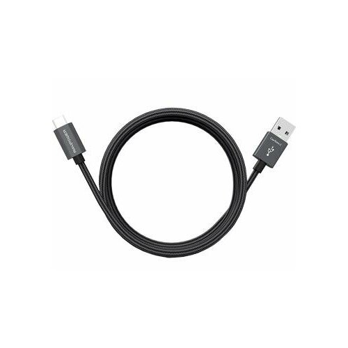 Кабель RAVPower 2 в 1: USB C to USB A/USB C 1m Black