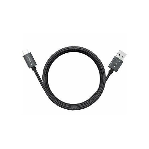 ravpower кабель ravpower carbon с rp tpc005 usb type c 1 8 м Кабель RAVPower 2 в 1: USB C to USB A/USB C 1m Black