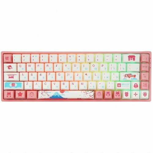 Клавиатура проводнаябеспроводная Akko 3068B Plus World Tour Tokyo 306878 2199800₽