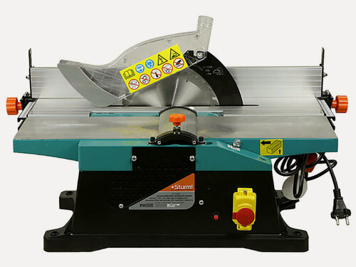 Изображение товара Портативный деревообрабатывающий станок Sturm! 2 в 1 (циркулярная пила и фуганок) TS15521