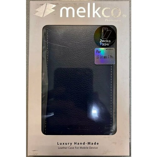 Защитный чехол флип-кейс для телефона LG Optimus G Pro E988, кожа цвет синий, фирма Melkco, Jacka Type чехол флип кейс для lg l70 d320 d325 dual кожа цвет чёрный фирма melkco jacka type