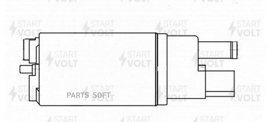 STARTVOLT SFP 0514 Мотор бензонасоса Peugeot 207 (06-) 1.4i/2.0i/Citroen C5 (01-) 2.0i STARTVOLT SFP 0514