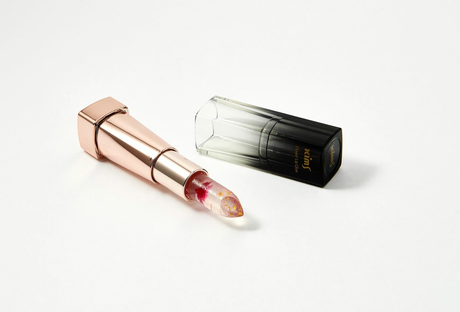 KIMS Помада-бальзам для губ / Flower Lip Glow Crystal Red 3,3 г - фото №9