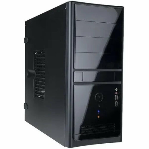 Корпус Midi Tower InWin EC021 Black 600W RB-S600BQ3-3 U3.0*2+A(HD) ATX блок питания in win ip s600bq3 3 600w