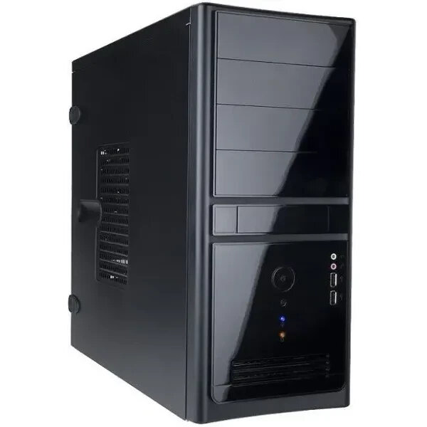 Корпус Midi Tower InWin EC021 Black 600W RB-S600BQ3-3 U3.0*2+A(HD) ATX