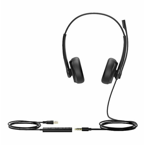 Гарнитура Yealink UH34 SE Dual UC интерфейс подключения miniJack 35 мм USB-A 607000₽