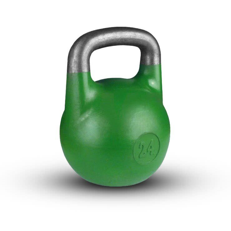 Гиря Титан 24 кг для соревнований Зеленый