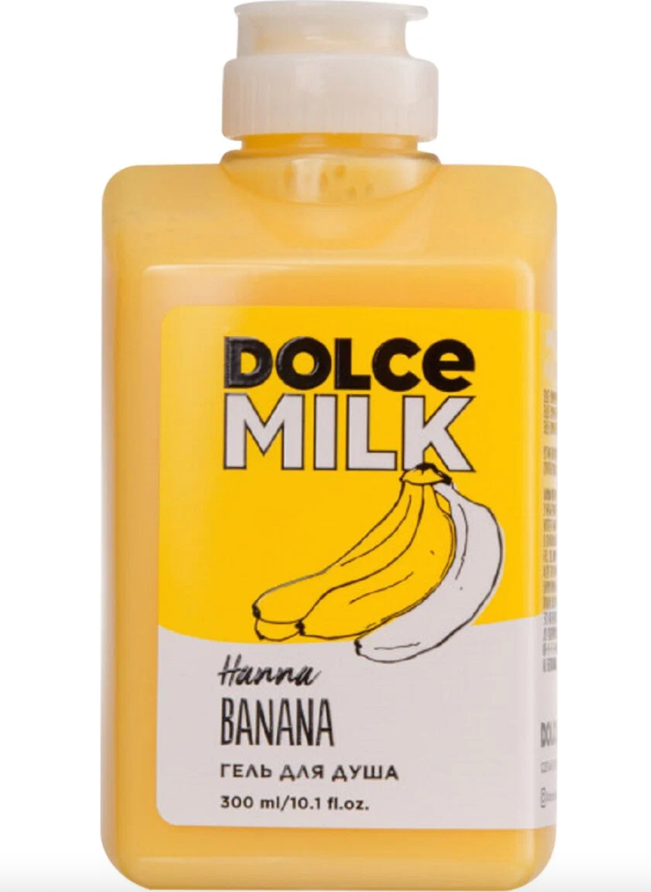 DOLCE MILK Гель для душа Ханна Банана, 300 мл