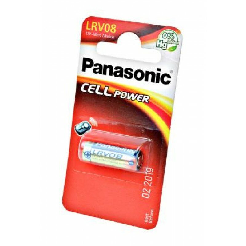 Батарейка Panasonic Micro Alkaline LRV08 Bli (LRV08L/1BE) - фото №8