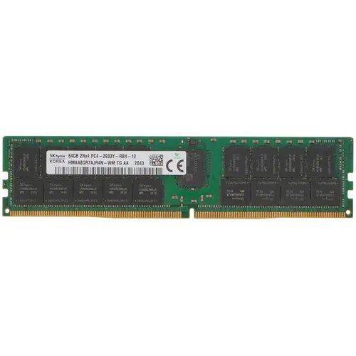 Память DDR4 Hynix HMAA8GR7AJR4N-WMT4 64Gb DIMM ECC Reg PC4-23400 2933MHz - фото №11