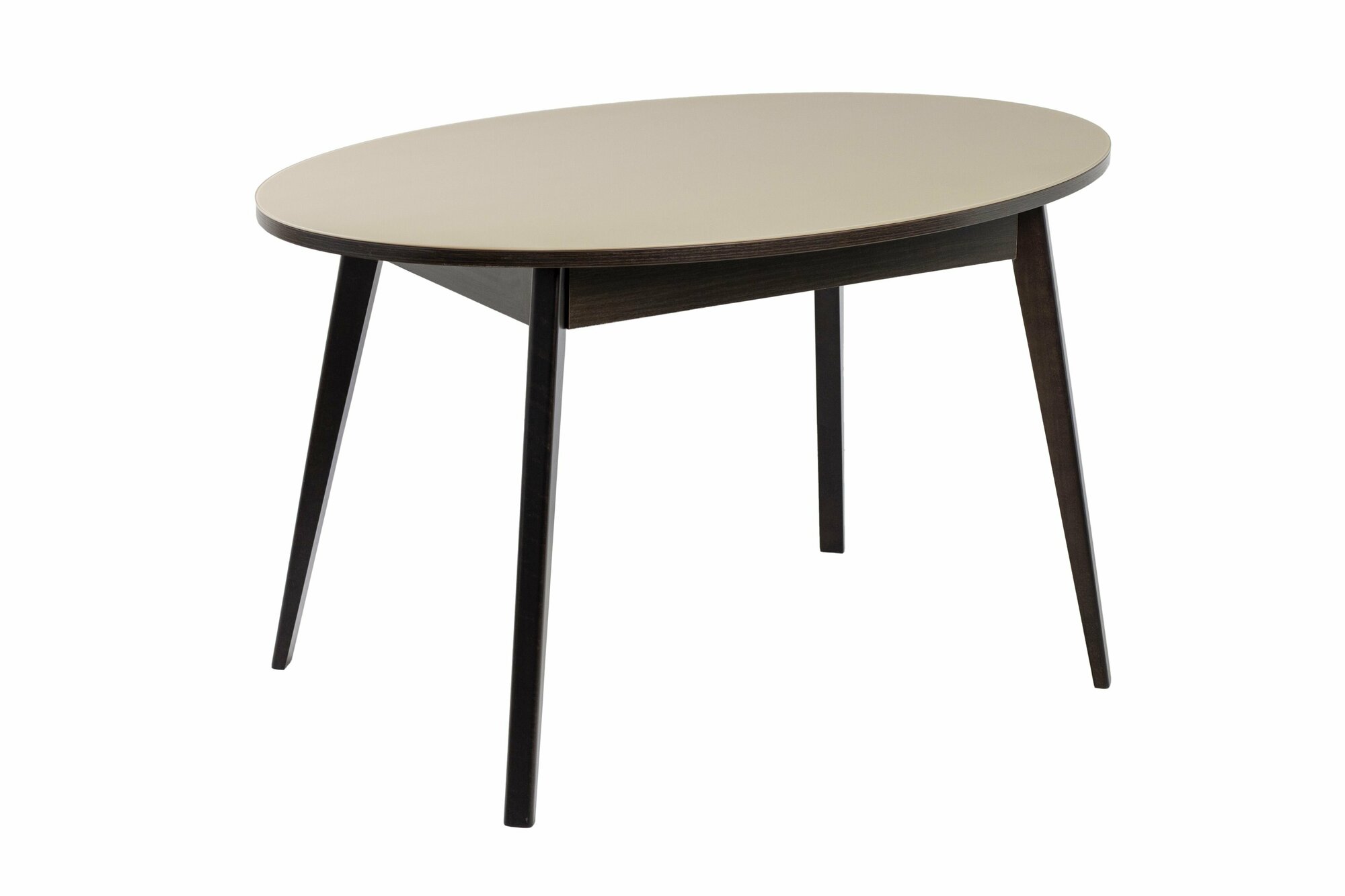 фото Стол Таггарт 02 СТ ЛДСП: Дуб Молочный - Стекло Песочное Матовое