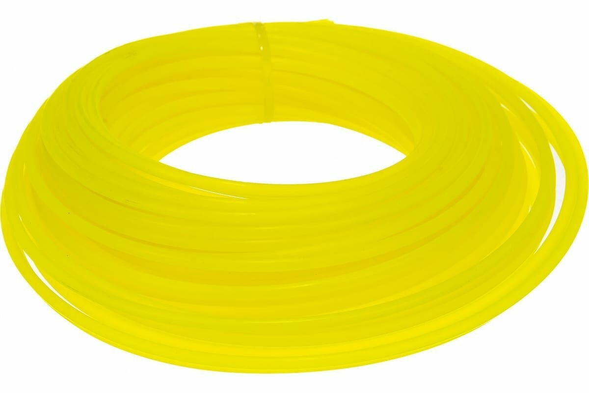 Леска для триммера Patriot Roundline D 2,4 мм L 15 м (круглая, желтая) 240-15-1 на пластиковой обойме, блистерн. тип