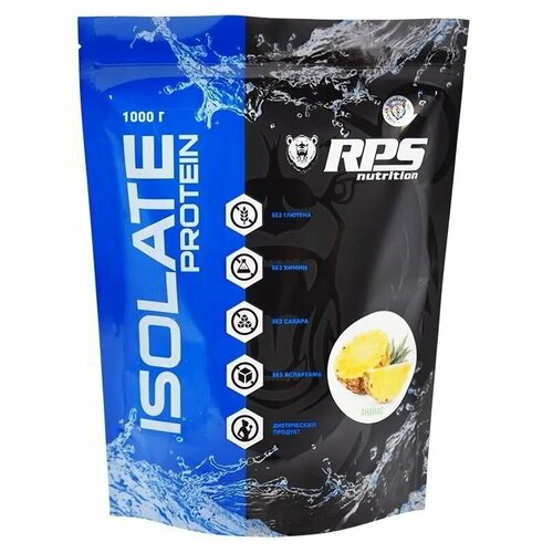 RPS Nutrition Whey Isolate 100% 1000 гр (RPS Nutrition) Ананас