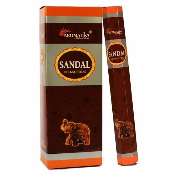 Благовония палочки ароматические "сандал" (Aromatika, Sandal, 20 палочек)