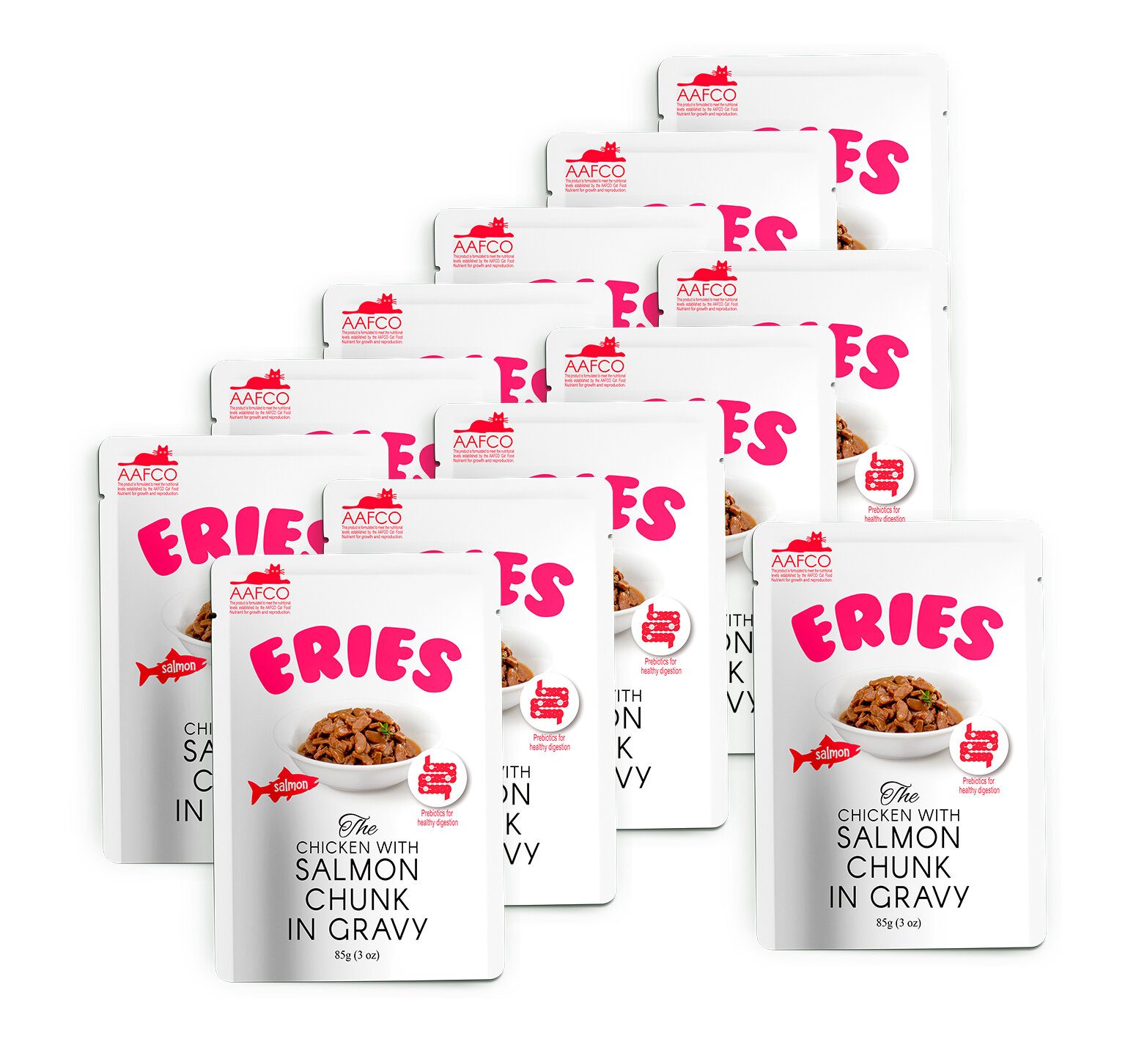 фото PETTRIC Лосось в соусе. 85 г. х 12 шт.