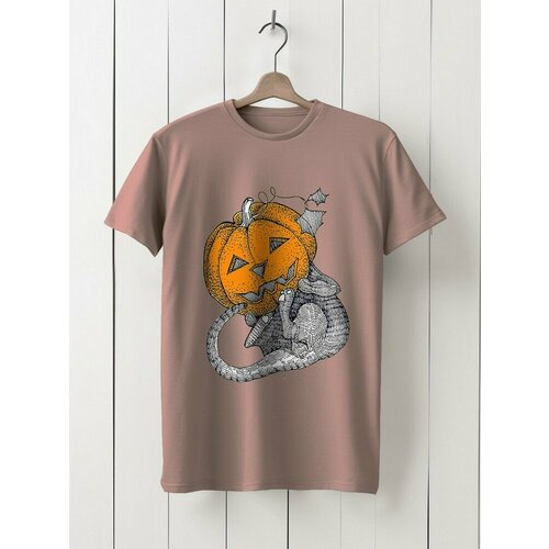 фото Футболка hypnotica, размер 2xl, розовый