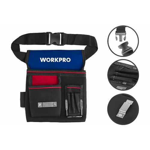 Поясная сумка для инструмента WORKPRO WP281017