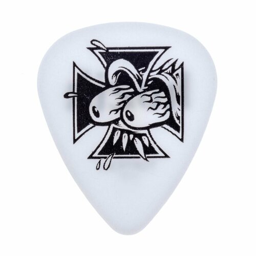 BL41R100 Frank Kozik Eyes Cross Медиаторы 36шт, толщина 1.00мм, Dunlop