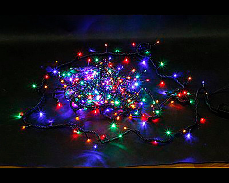 Гирлянда светодиодная A-047 MIX гирлянда светодиодная30м 300LED с контроллером влагозащищенная