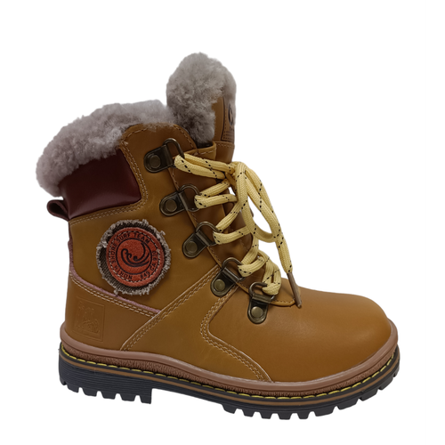 фото Ботинки сказка, размер 27, желтый