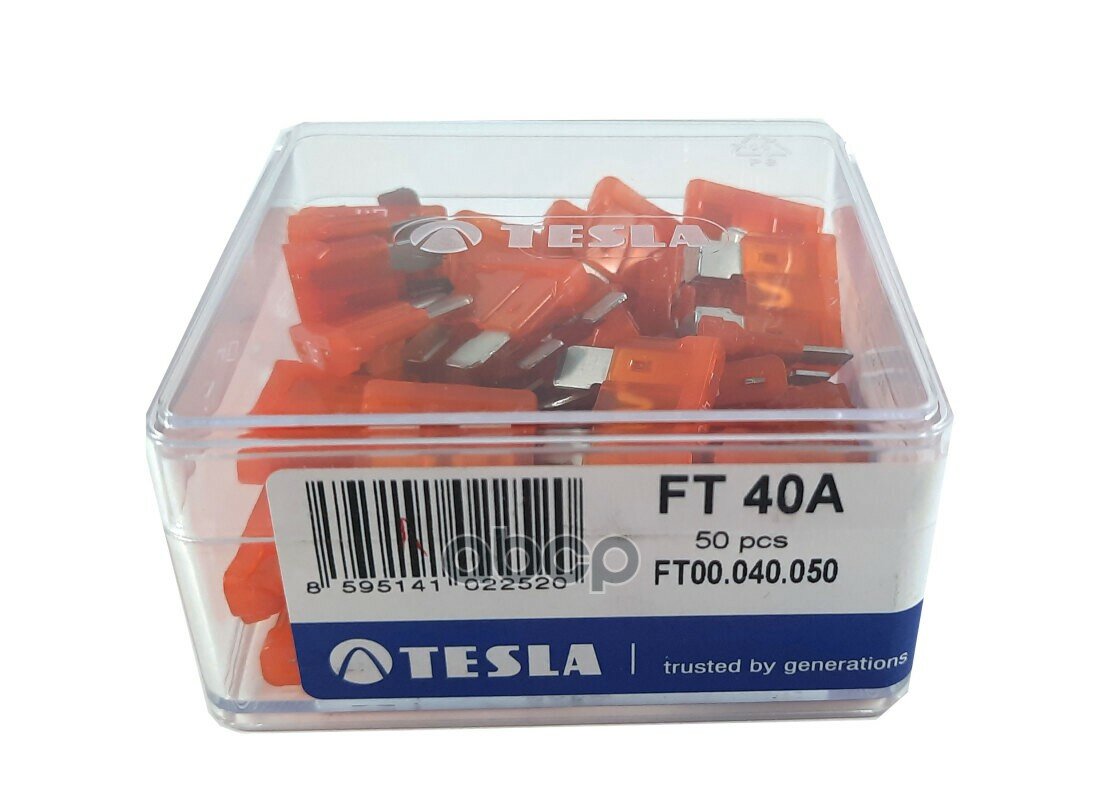 Предохранитель флажковый FT 40А TESLA FT40A.50 TESLA арт. FT40A.50