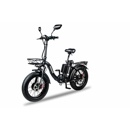 Электровелосипед Minako F11 Pro Dual (полный привод) черный