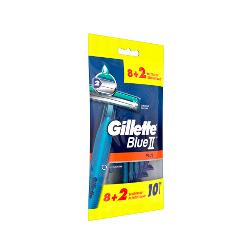 Бритвенный станок Gillette Blue 2 Plus, 10 шт. - фото №9