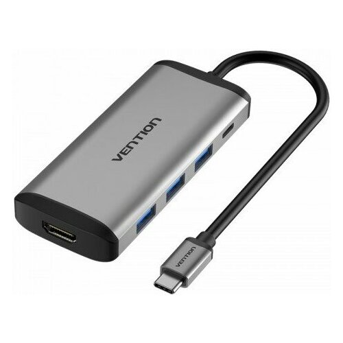 Концентратор Vention CNBHB USB Type C 5 в 1 474600₽