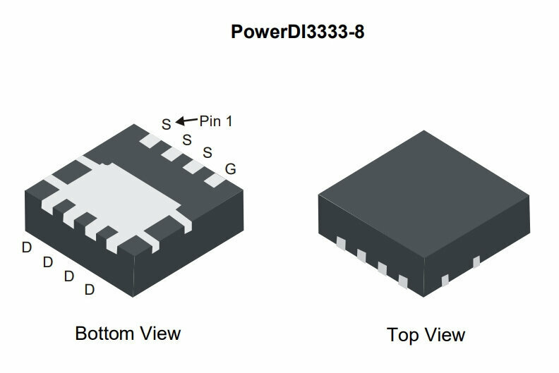 Микросхема DMG7430LFG N-Channel MOSFET 30V 10.5A POWERDI3333