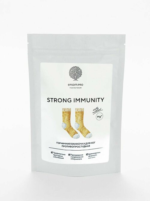 Горчичная ванночка для ног STRONG IMMUNITY 400 г