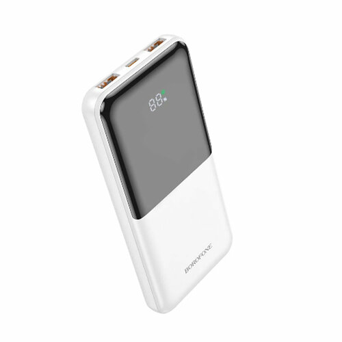 Аккумулятор внешний Borofone BJ36 Time 10000mAh PD 20Вт цвет белый 111300₽