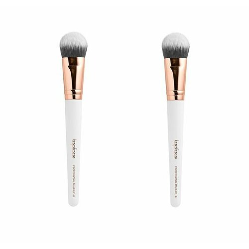 TopFace Кисть для макияжа Angled Foundation Brush № 06, 2 шт