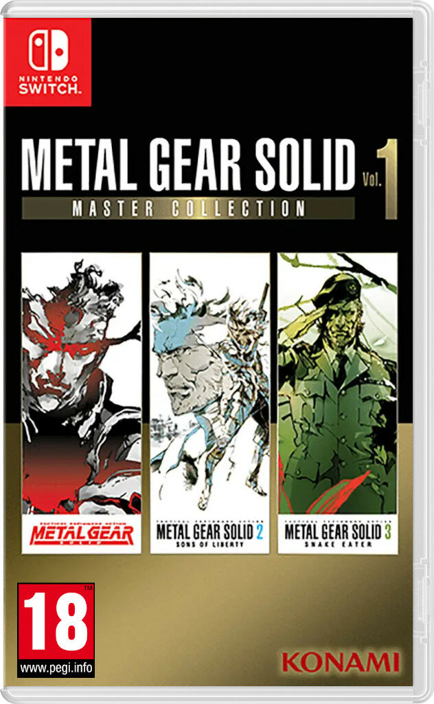Metal Gear Solid Master Collection Vol 1 [Nintendo Switch английская версия]