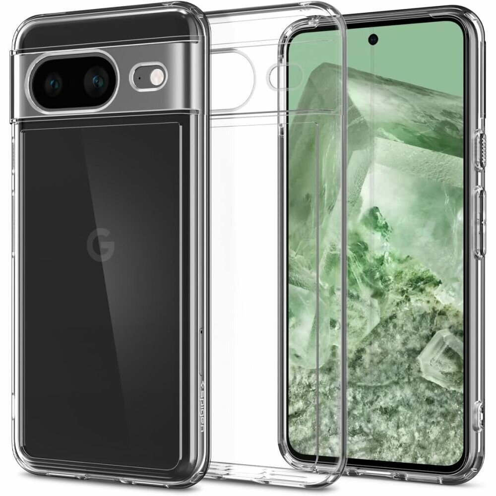 Защитный чехол Spigen ULTRA HYBRID GOOGLE PIXEL 8 CRYSTAL CLEAR