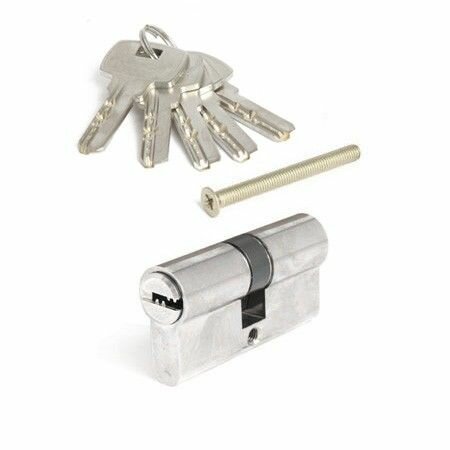 Цилиндр (Личинка замка) Apecs SM-60-NI, никель, ключ-ключ