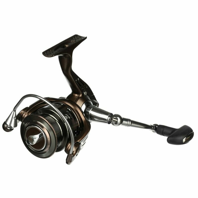 AZOR FISHING Катушка безынерционная MG 200, 6+1 п. п, передний фрикцион, металл. шпуля — фото 5