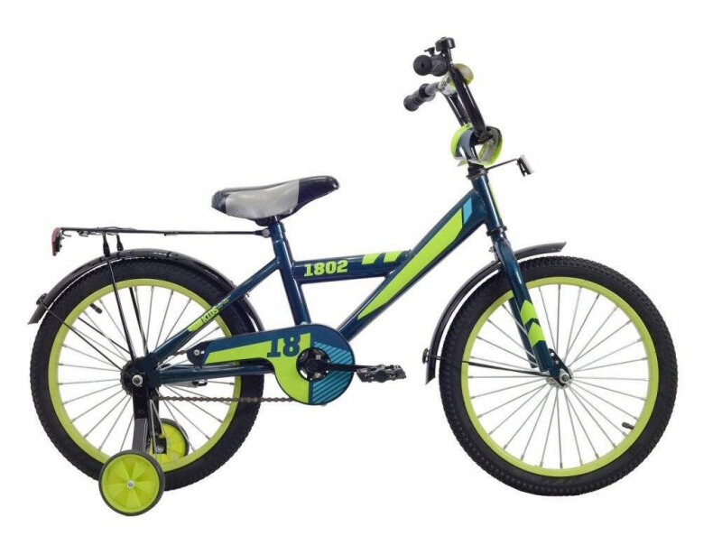 фото Детский велосипед BLACK AQUA 1802, Морская волна