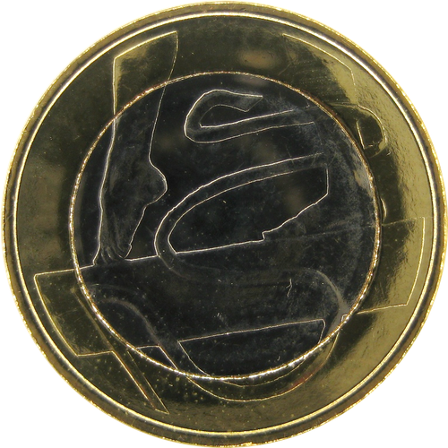 Финляндия 5 евро 2015 Гимнастика UNC / коллекционная монета финляндия 5 евро 2013 монета здания остроботнии