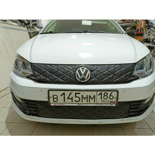 Утеплитель радиатора Volkswagen Passat 2011 -2015 B7 Комплект