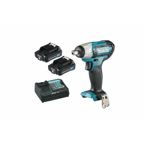 Аккумуляторный гайковерт Makita TW141DWAE электроинструмент, подарок на день рождения мужчине, любимому, папе, дедушке, парню аккумуляторный гайковерт makita dtw300z без акб и зу электроинструмент подарок на день рождения мужчине любимому папе дедушке парню