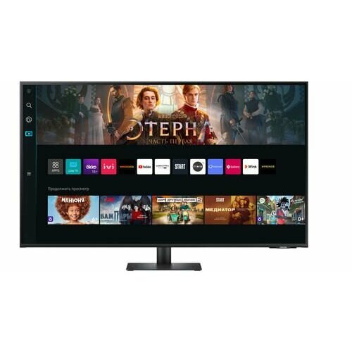 43 108 см Смарт-монитор Samsung Smart M7 S43BM700UI черный 7106400₽