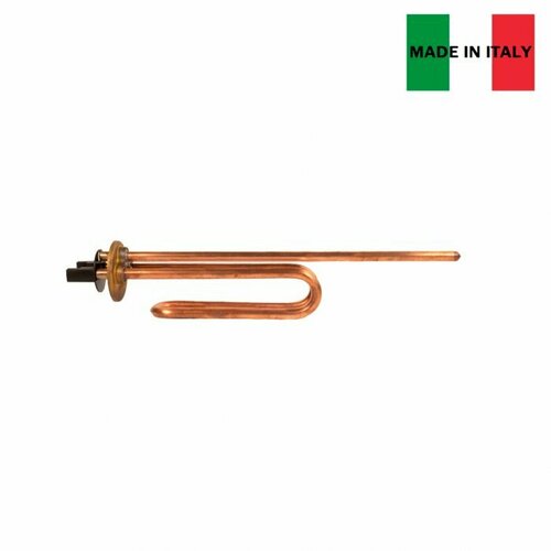 ТЭН Unival для водонагревателя (RCA, 2000W, D48, M6, L260) изогнутый Италия тэн unival для водонагревателя rcf 3000w d48 m6 l260 изогнутый италия