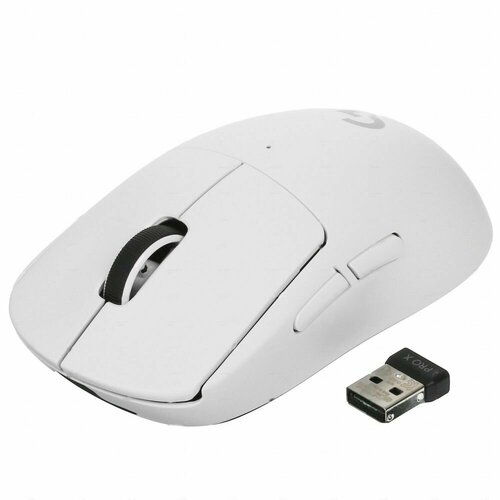 Мышь беспроводная Logitech PRO X SUPERLIGHT 910-005946 белый 2659800₽