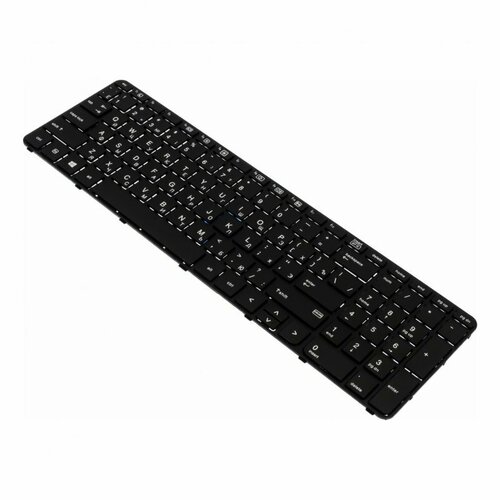 Клавиатура для ноутбука HP Probook 450 G3 / Probook 455 G3 / Probook 470 G3 и др. (с рамкой) черный клавиатура для ноутбука hp probook 450 g3 455 g3 470 g3 черная с рамкой