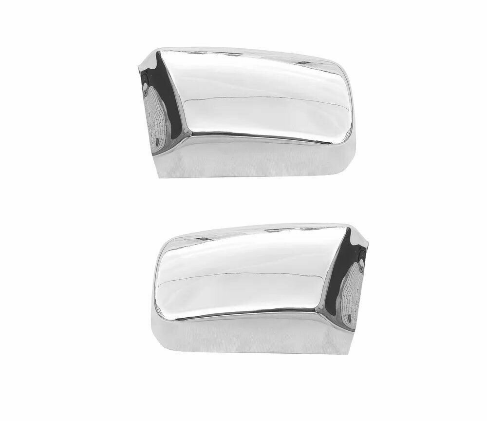 фото Накладки на зеркала УАЗ Патриот (2шт) хром до 2014 г. в