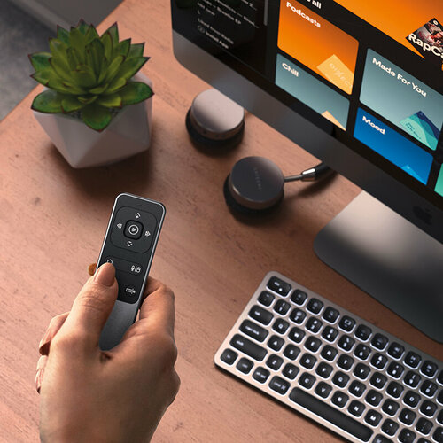 Satechi Презентер Satechi R2 Bluetooth Multimedia Remote Control Space Gray серый космос ST-BTMR2M