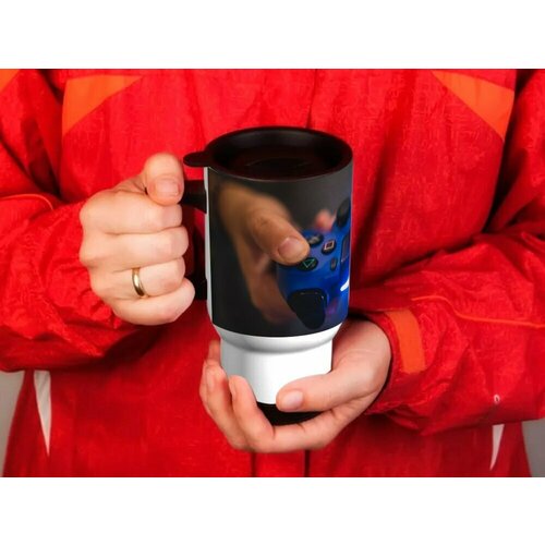 Тремокружка для авто с принтом Сони игровая приставка ps 05 л 146000₽