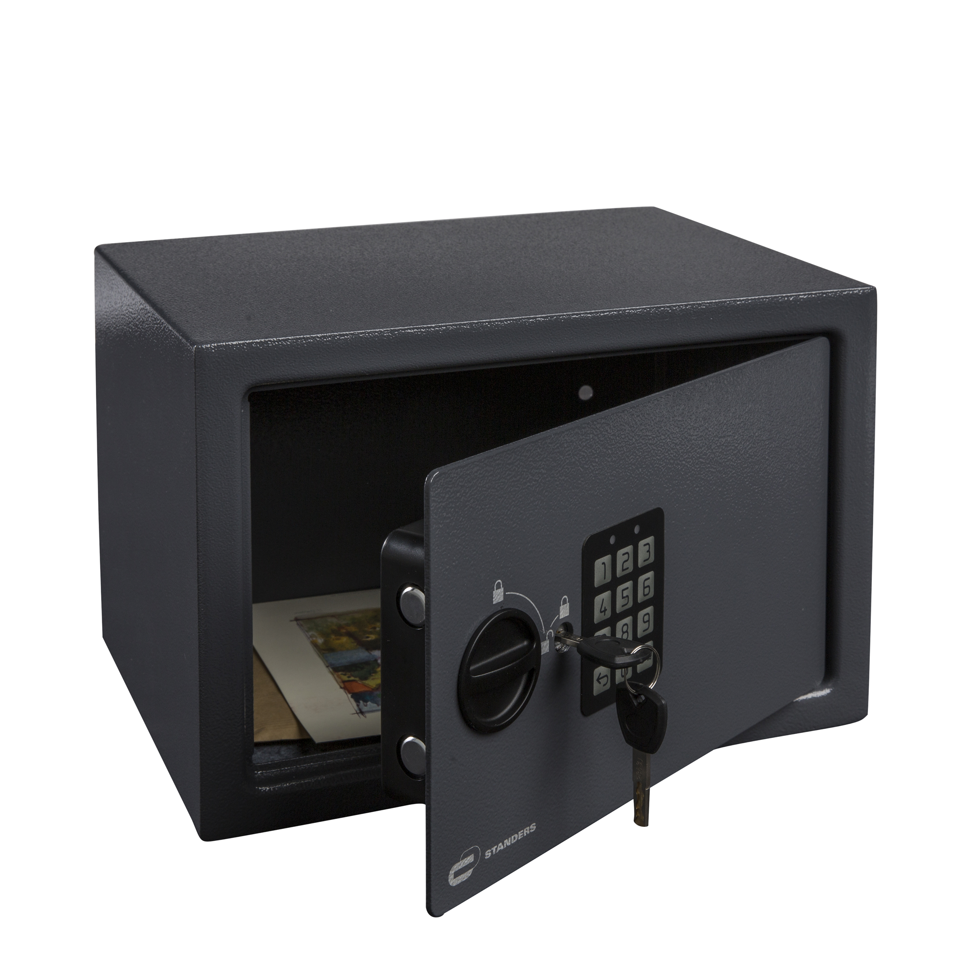 фото Сейф 15/16 л электронный замок 35x23x25 см сталь STANDERS