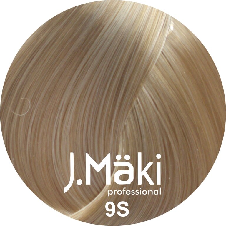 J.Maki 9S Песочный блондин cтойкий краситель для волос 60 мл